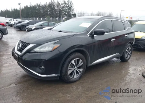 2021 Nissan Murano Sv Fwd из США, поврежденный, VIN 5N1AZ2BJ1MC110034